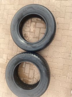 Tires,265/60R18, two tires only