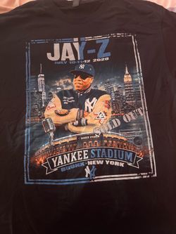 Jay-Z 30 concert T-shirts exclusive brand new yankee Stadium approved