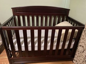 Crib and changing table