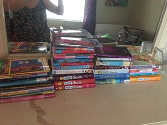 Big selection of books for girls