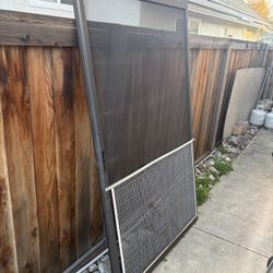 Screen Door w/ Grille
