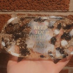 Inspirational Tray Made By Me 
