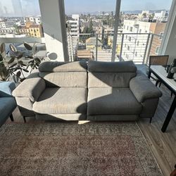 Living Spaces 2-Seater Reclining Sofa