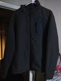 Charcoal grey men's jacket "Snozu Performance" slightly used but excellent condition. Men's L