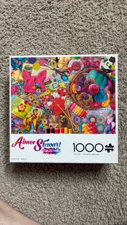 Jigsaw puzzle VINTAGE YARNS Buffalo NO MISSING PIECES