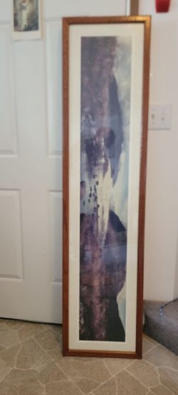 Tall Framed Landscape Art Print
