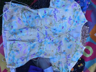Tinker bell scrubs size L