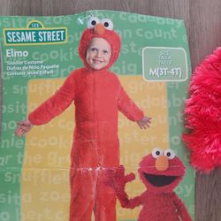 Elmo Costume (3T-4T)