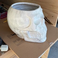Halloween Skull Punch Or Candy Bowl 