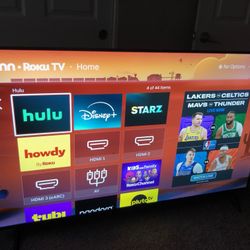 65 inch ONN Roku TV 