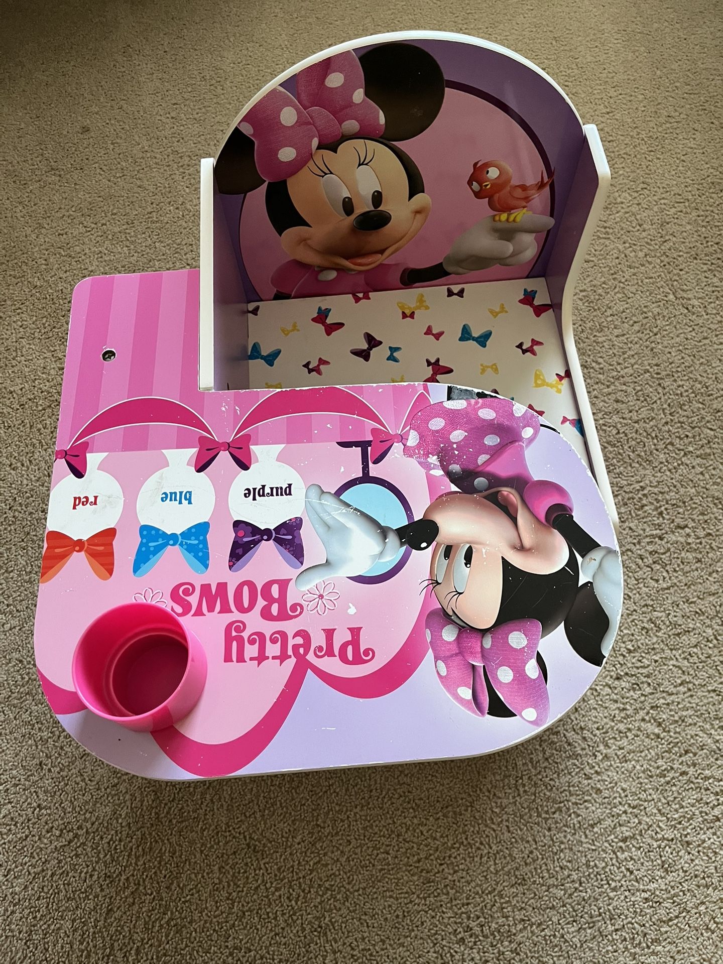 Kids Chair With Desk And Storage Bin