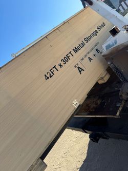 42x30 ft metal Storage