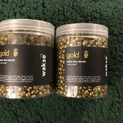 New Wakse Hard Wax Beads Gold Pineapple 🍍 Face &body 