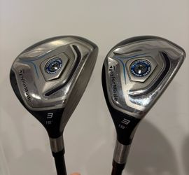 TaylorMade 3 Wood and Hybrid Golf Clubs