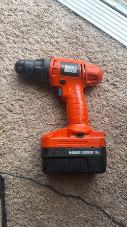 Black & Decker 18V Cordless Drill