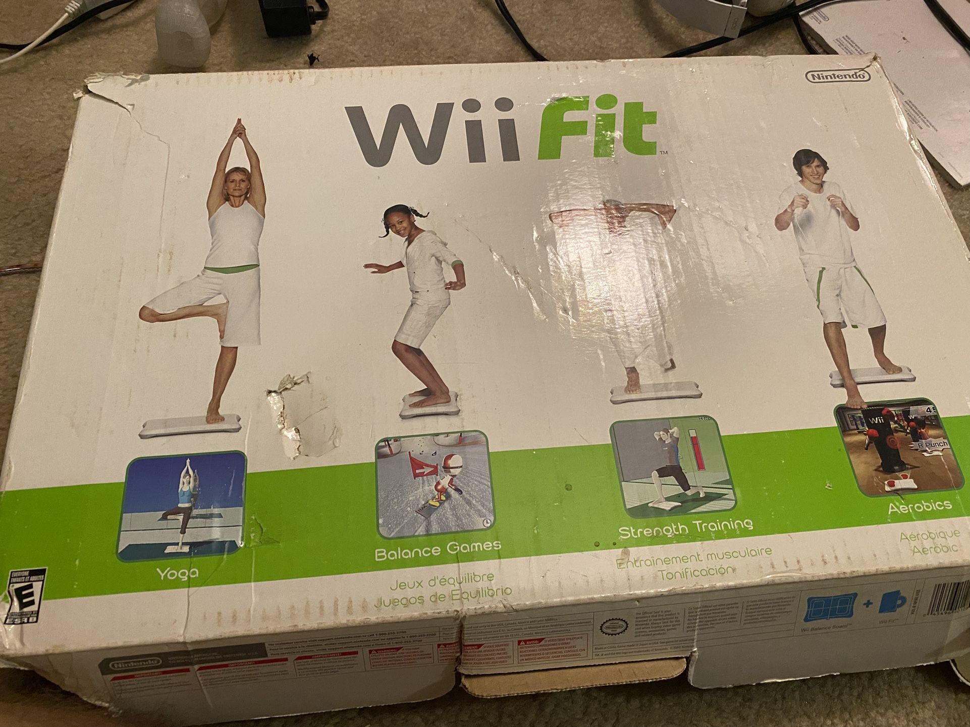Wii Fit Board With Box