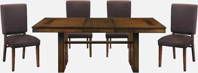 Do not worry about space with this self storing extension leaf Table.  