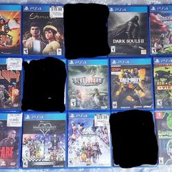 Ps4 And Switch Games