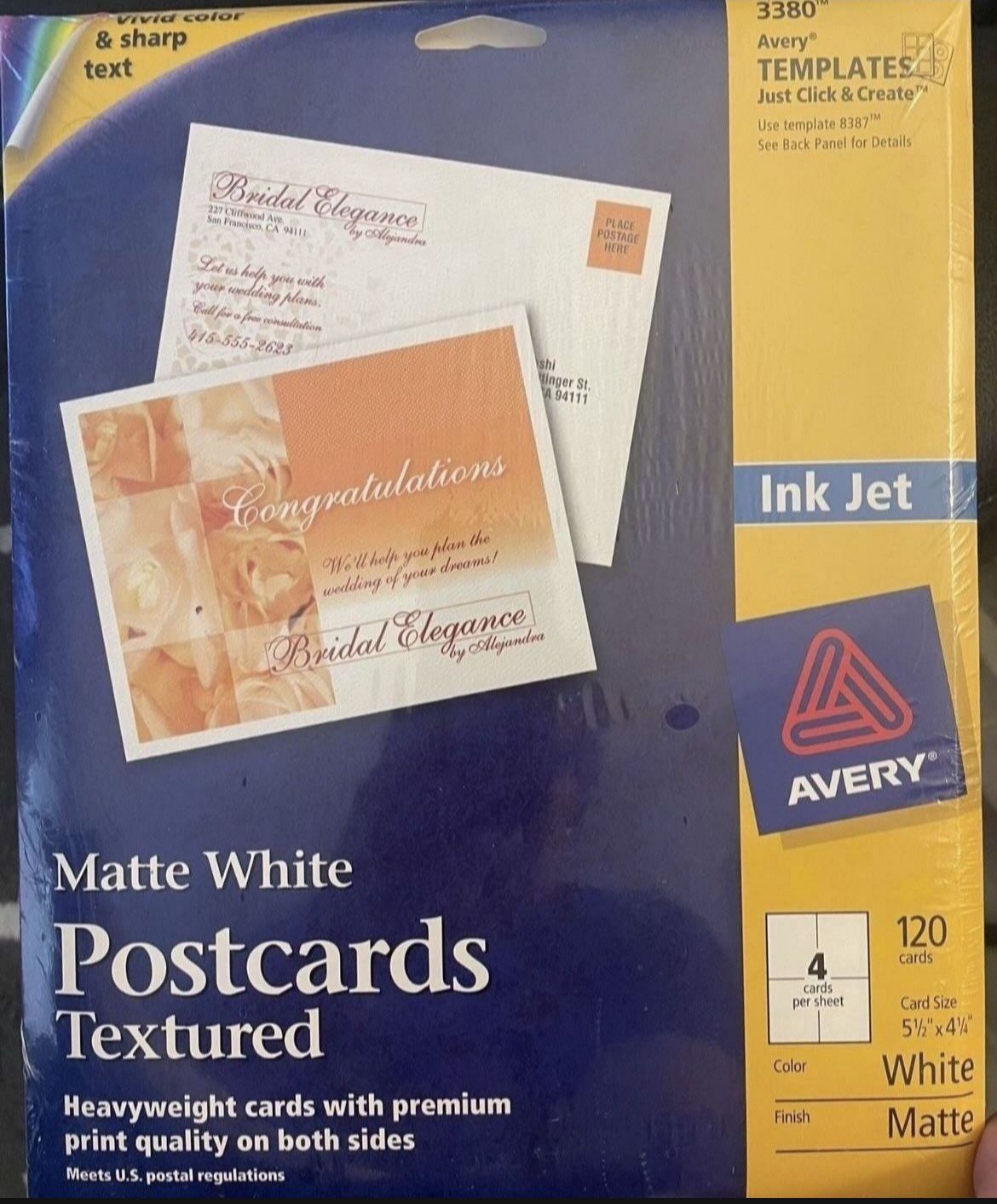 Matte White Postcards- BRAND NEW