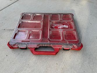 Milwaukee Packout organizer box asking $50 thanks