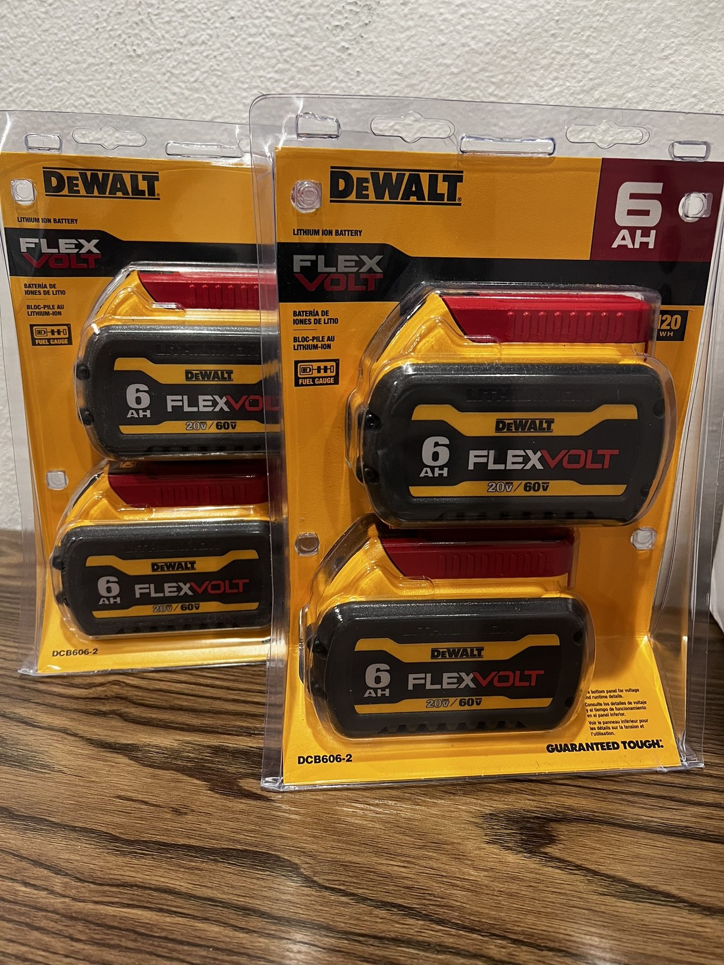 Dewalt 4 Flexvolt Battery