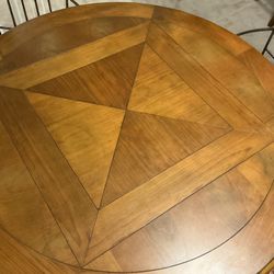 Dining table and chairs