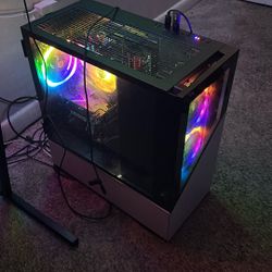 pc gaming used, ryzen 7 5700, rtx 3060, 16gb ram, 500gb ssd m2, 1tb hd