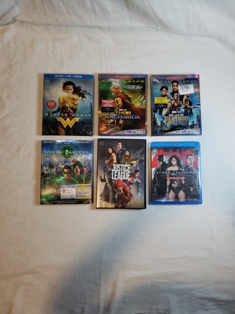 Marvel and DC Movies