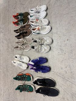 Lote de 10 Pares de Tenis Adidas Boost & Nike Originale