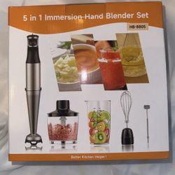 5 In 1 Hand Blender Set