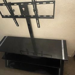 All Black TV Stand