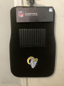 LA Rams Carpet Mats 