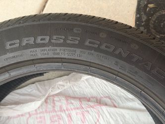 3 Continental CrossContact LX Sport Tires – 2 NEW + 1 USED