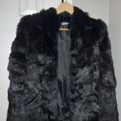 Black Fur Jacket