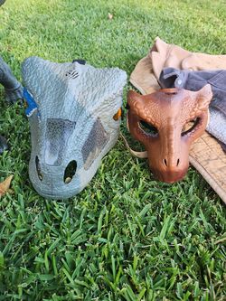 Jurassic Face Mask