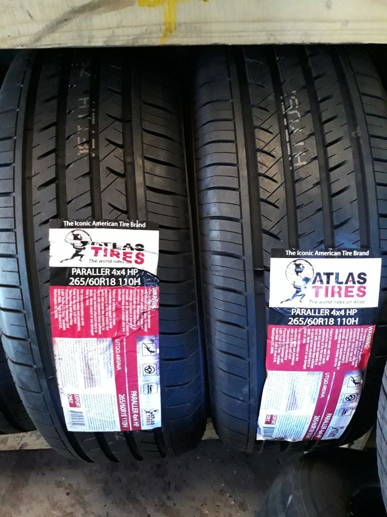 4 new tires! 265 60/18
