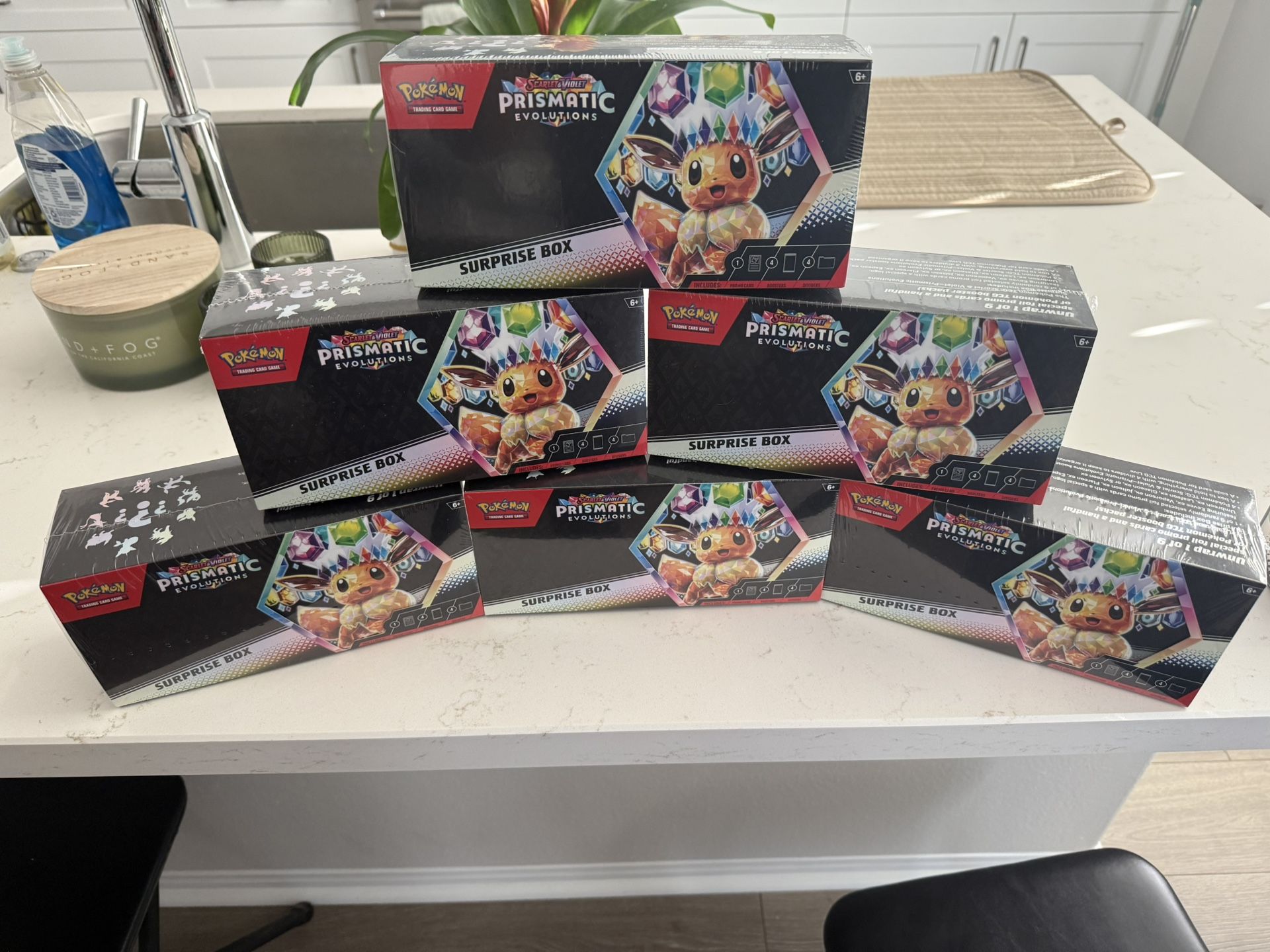 Pokemon Prismatic Evolution Surprise Box