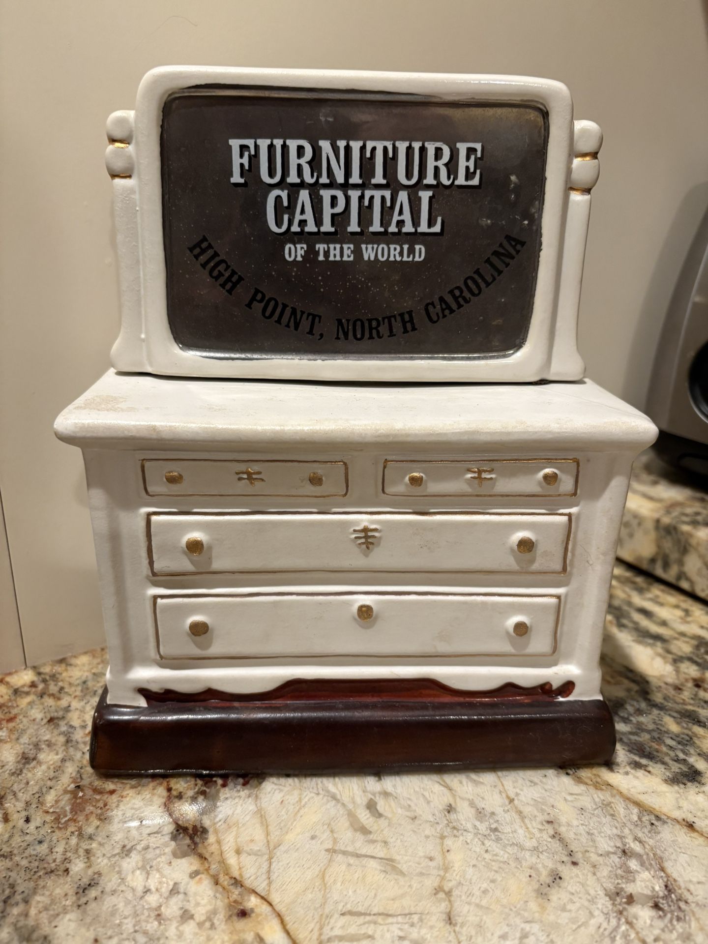 High Point North Carolina Ceramic Dresser