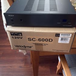 New Velodyne Subwoofer Amp. Sc-600