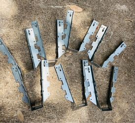 Galvanized Steel Joist Hangers (qty.7) $50 Location: Arlington  Se Habla Español