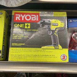 Ryobi 18v 3 Speed 1/2 In Impact Wrench 