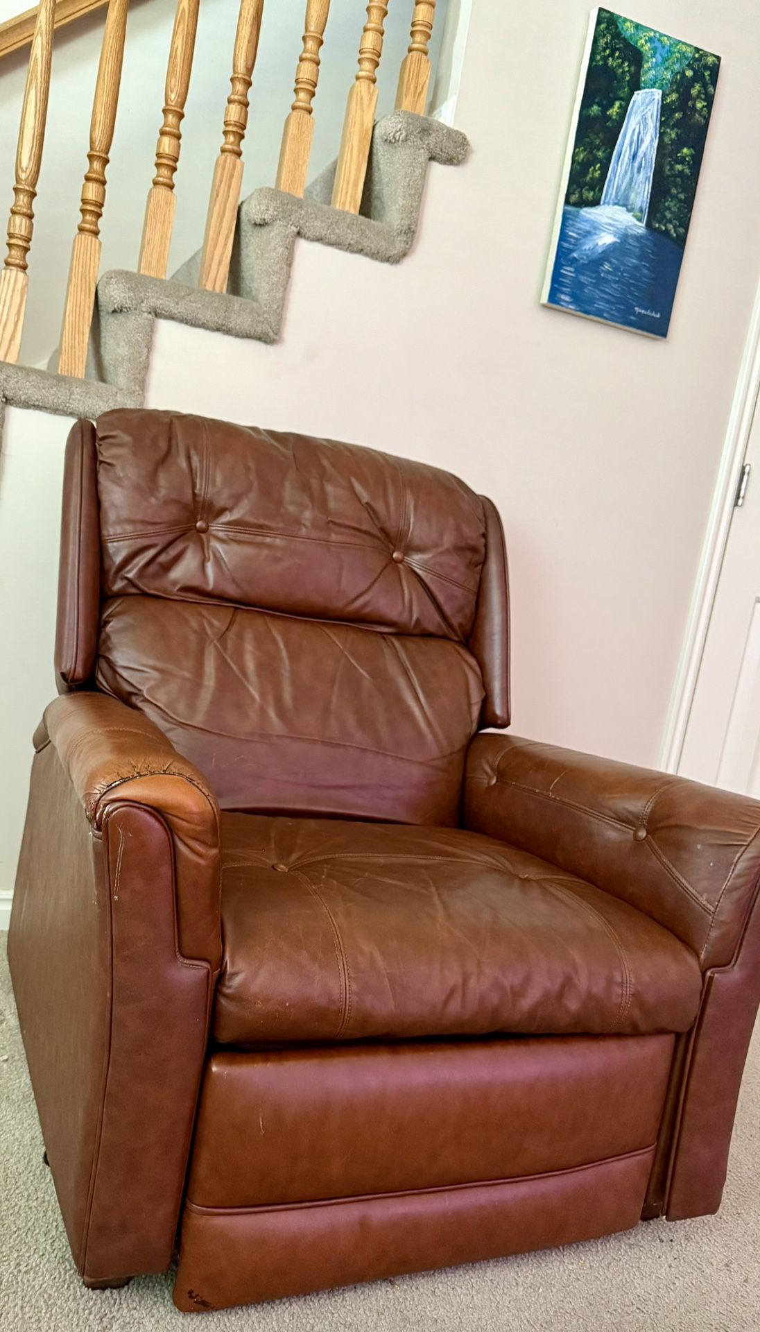 Leather Reclining Chair