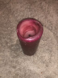 Large candle