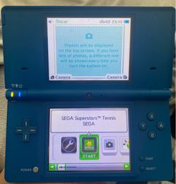 Nintendo Blue  Dsi with charger