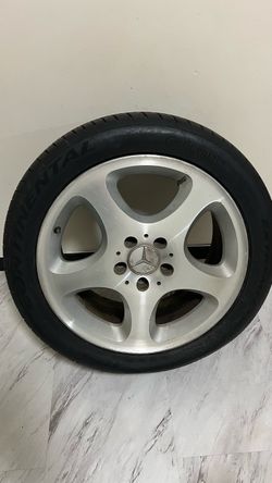 OEM Mercedes-Benz 18” Alloy Wheel + Continental ExtremeContact Tire