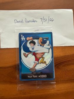 Dodger Don Luffy card sealed