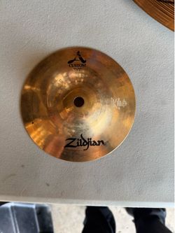 A custom zildjian cymbal spash OBO