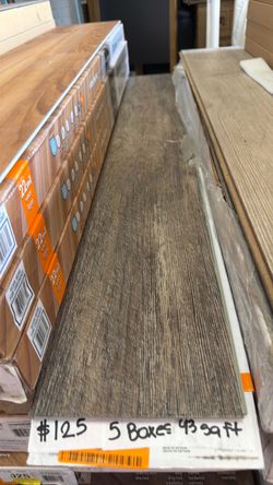 93 sqft vinyl plank waterproof flooring $125