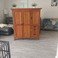 Oak Cabinet 