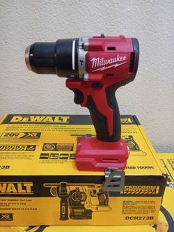 New Milwaukee M18 hammer drill Tool only ($78.14